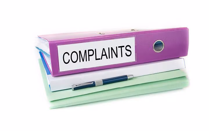 Financial services complaint